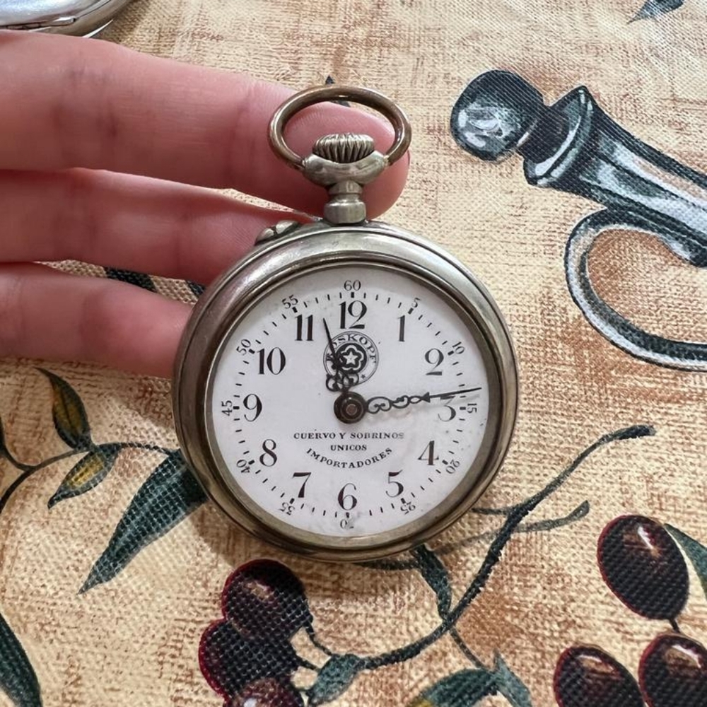 Cuervo y sobrinos  Habana antique mens pocket watch